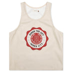 Vegan Leather Tank - Bone