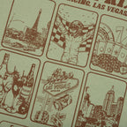 Vegas Racer Comic Tee - Oil Green - DNML