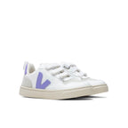 Kid's V-10 Velcro CWL - White/Lavande