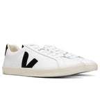 Women's Esplar Logo Leather - Extra White/Black