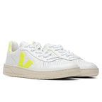 Women's V-10 - Extra White/Jaune Fluorescent
