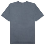 Venus Oval Pig. Dyed Tee - Indigo