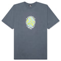 Venus Oval Pig. Dyed Tee - Indigo