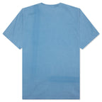 Vintage Logo Painted Tee - Dusty Blue