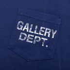 Vintage Logo Painted Tee - Navy