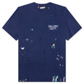 Vintage Logo Painted Tee - Navy