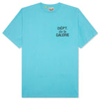 French S/S Tee - Light Teal