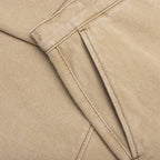 Washed Canvas Pant - Tan