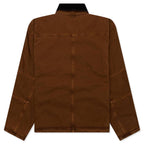 Washed Canvas Shop Jacket - Bronze
