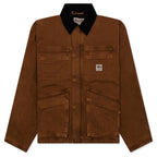Washed Canvas Shop Jacket - Bronze