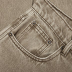 Washed Twill Pant - Taupe