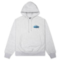 Wave Oval Hoodie - Ash Heather
