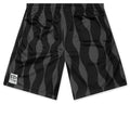 Waved Mesh Shorts - Black