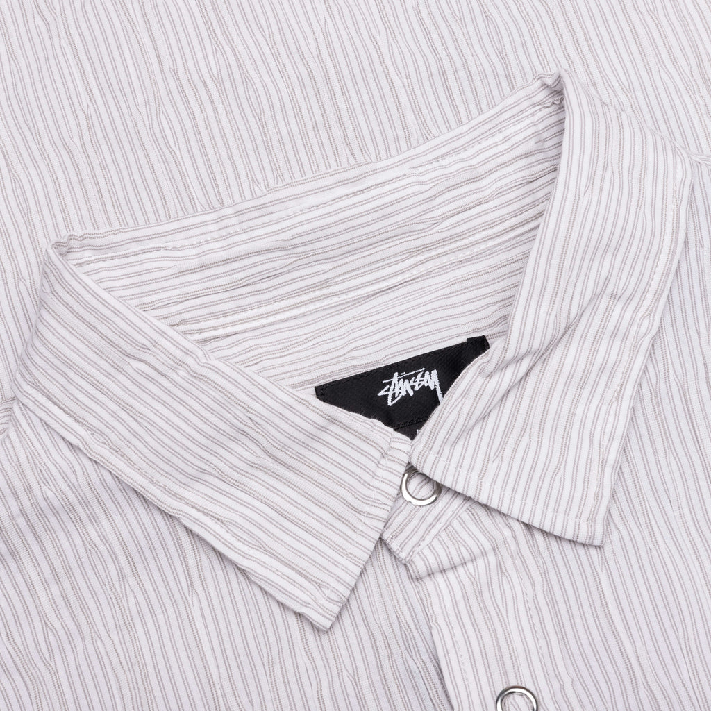 Wavy Striped Shirt - Natural