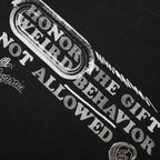 Weird Behavior S/S Tee - Black