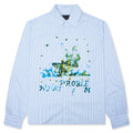 What Problem? Button Up - Blue