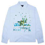What Problem? Button Up - Blue
