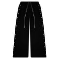 Wide Pusher Pants - Black