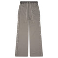 Wide Pusher Sweat Pants - Grey Melange