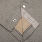 Wide Pusher Sweat Pants - Grey Melange