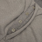 Wide Pusher Sweat Pants - Grey Melange
