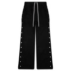 Wide Pusher Sweat Pants - Black