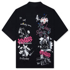 Winter Test Print Tee - Black