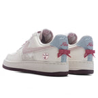Women's Air Force 1 '07 'Valentine's Day' - Sail/Silt Red/Light Armory Blue