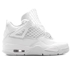 Women's Air Jordan 4 Net - White/Phantom/Metallic Gold