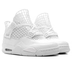 Women's Air Jordan 4 Net - White/Phantom/Metallic Gold