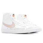 Women's Blazer Mid '77 - White/Pink Oxford