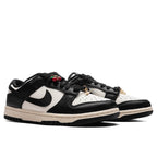Women's Dunk Low 'Panda Cherry Charm' - Sail/Black/Pale Ivory/Metallic Gold