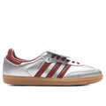 Women's Samba Long Tongue - Silver Metallic/Preloved Ruby/Gum