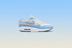 Air Max 1 - White/University Blue/Photon Dust