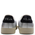 Women's Campo Leather - Silver/Black