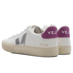 Women's Campo Leather - White/Silver/Ultraviolet