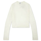 Women's Sportswork Airreverent L/S Top - Summit White