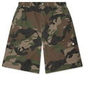 Woodland Camo Shorts -  Washed Green