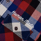 Wool Check Shirt Jacket - Red
