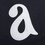 Word Salad Zip Hooded Sweatshirt - Dark Navy