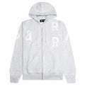 Word Salad Zip Hooded Sweatshirt - Heather Grey