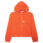 Work Jacket Cotton Mesh - Red Orange
