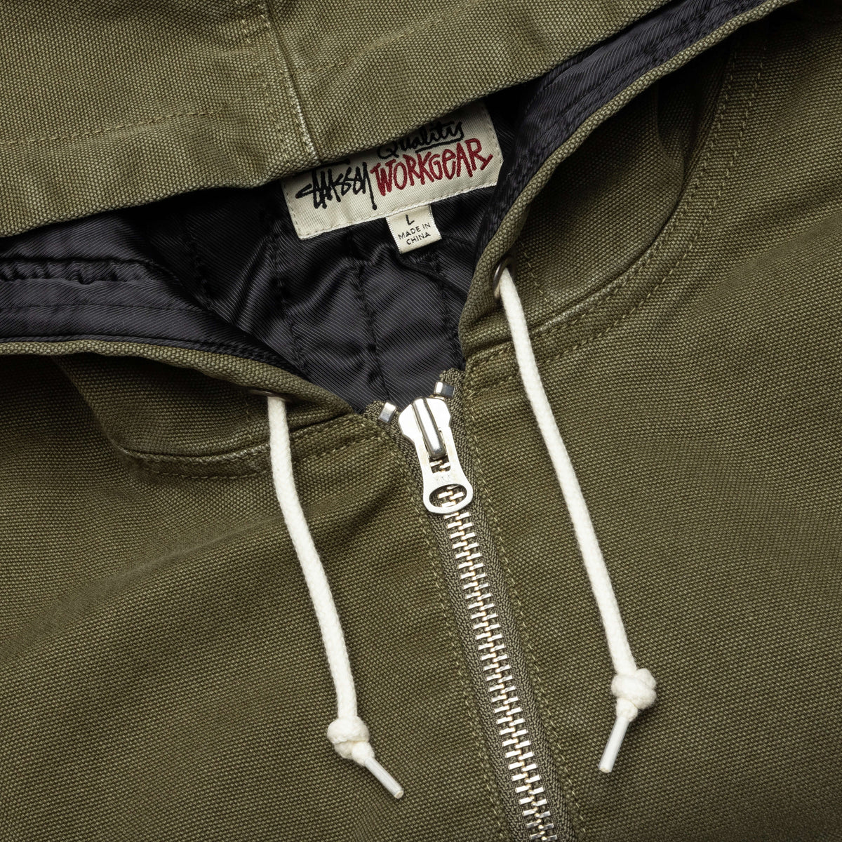 Work Jacket Insulated Canvas - Olive