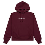 Worldwide Dot Hoodie - Wine