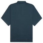 Wyatt Boxy Polo - Navy