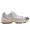 530 - Silver Metallic/Linen