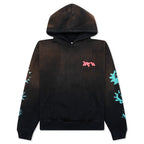 Xiao Long Oversized Hoodie - Bleached Black