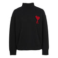 AMI Turtleneck Knitwear T-Shirt 'Black' UKS839-018-009