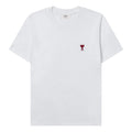 AMI Small Heart Logo T-shirt 'White' BFUTS035-724-100