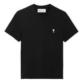 (WMNS) AMI Ami de Heart Crop T-shirt 'Black White Cream' FTS347-724-045